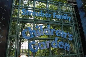 Children's garden entrance