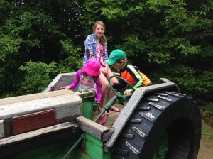 Tractor riding